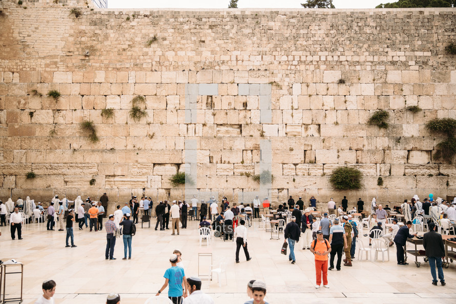 Western Wall in Jerusalem 
