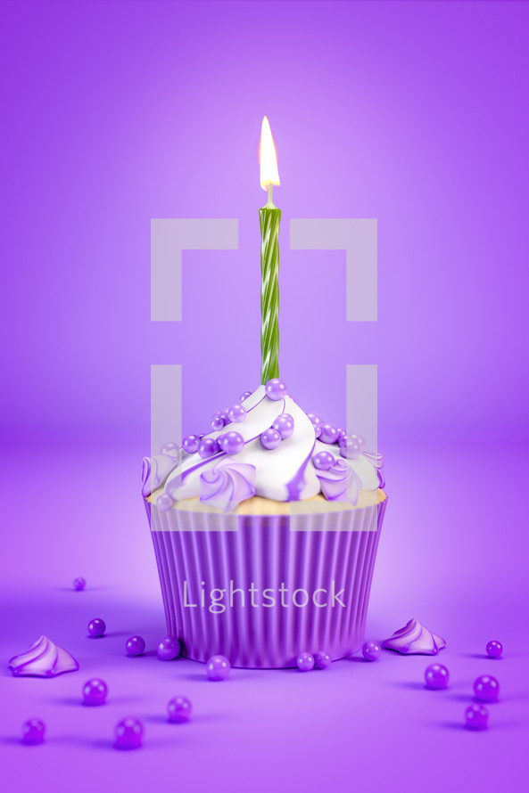birthday cupcake 