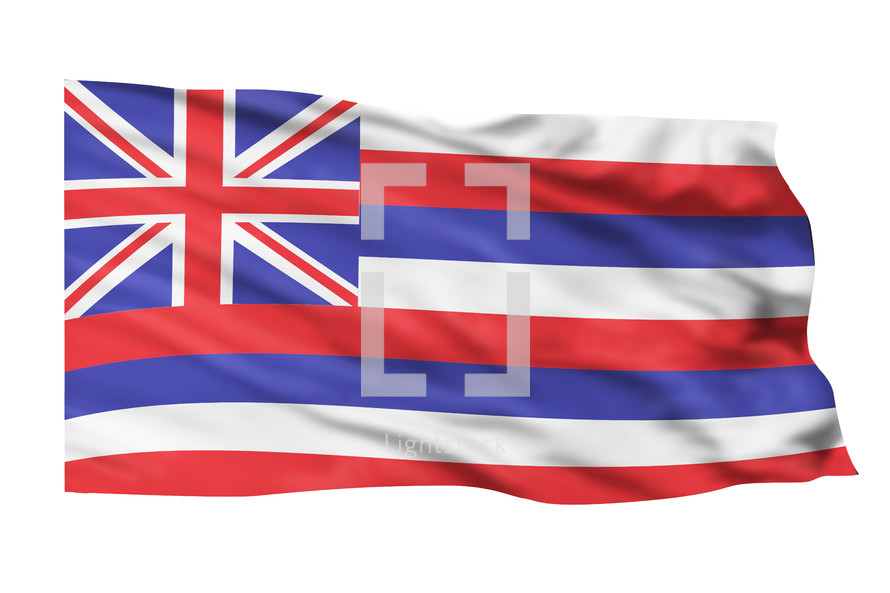 Hawaii State Flag.