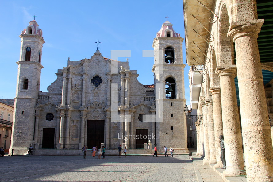 The Cathedral of the Virgin Mary of the Immaculate Conception. Havana, Cuba