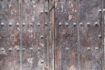 texture of an old door
