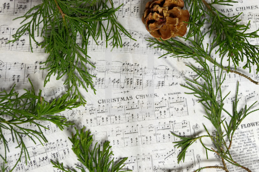 Christmas chimes sheet music 