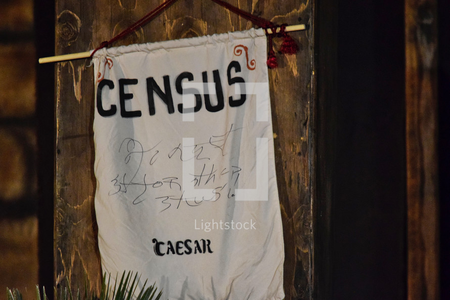 Census in Bethlehem 