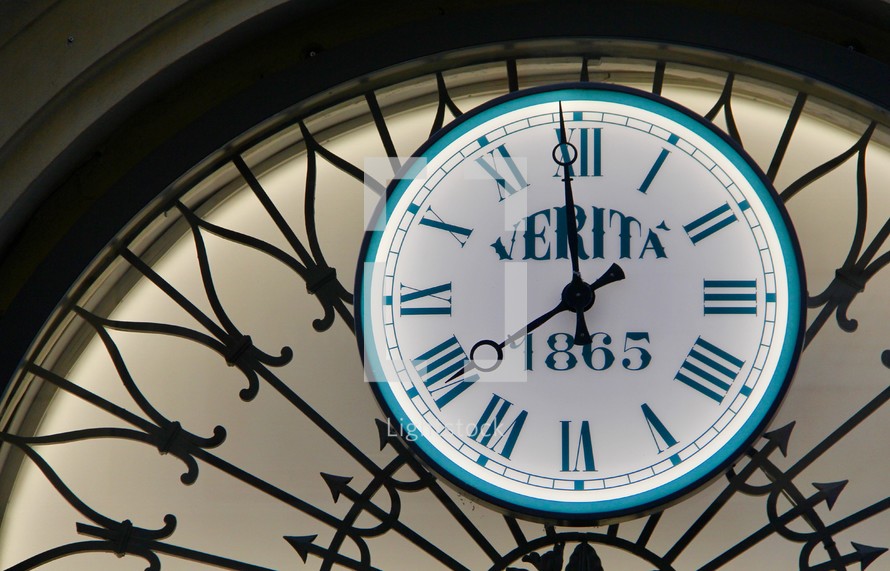1865 clock 