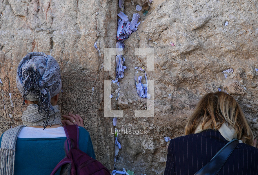 The Western Wall in Jerusalem