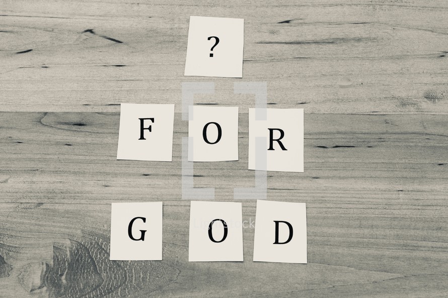 Question for God 