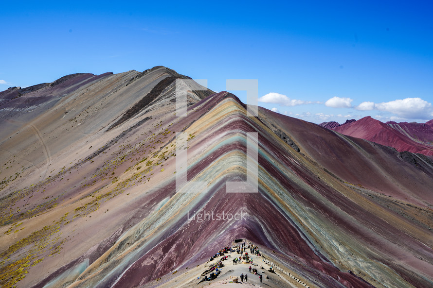 Rainbow Mountain in Peru 