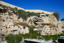 Skull Hill at The Garden Tomb Jerusalem