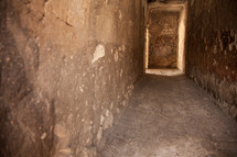 stone hallway 
