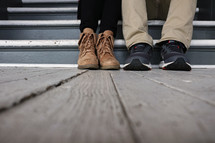 couples feet 