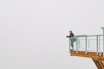 Sea to Sky Gondola in the snow 