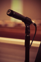Podium microphone
