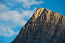 Rocky mountain cliff