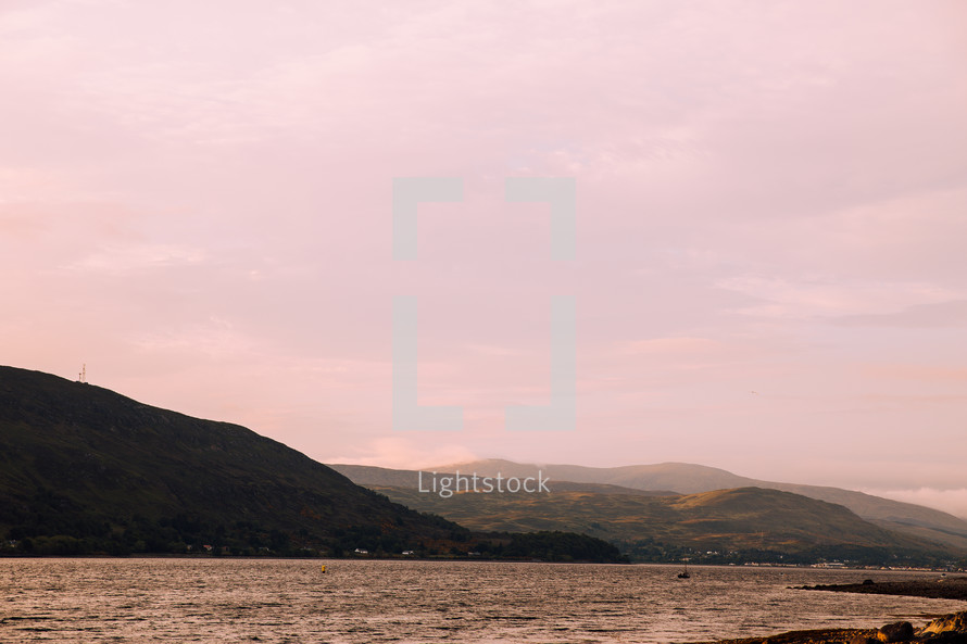 Sunset at Loch Linnhe