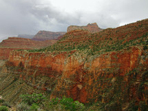 steep cliffs in canyons 