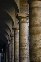 ancient columns in Rome 