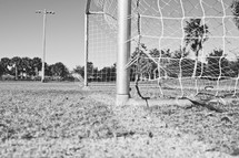 Soccer field net