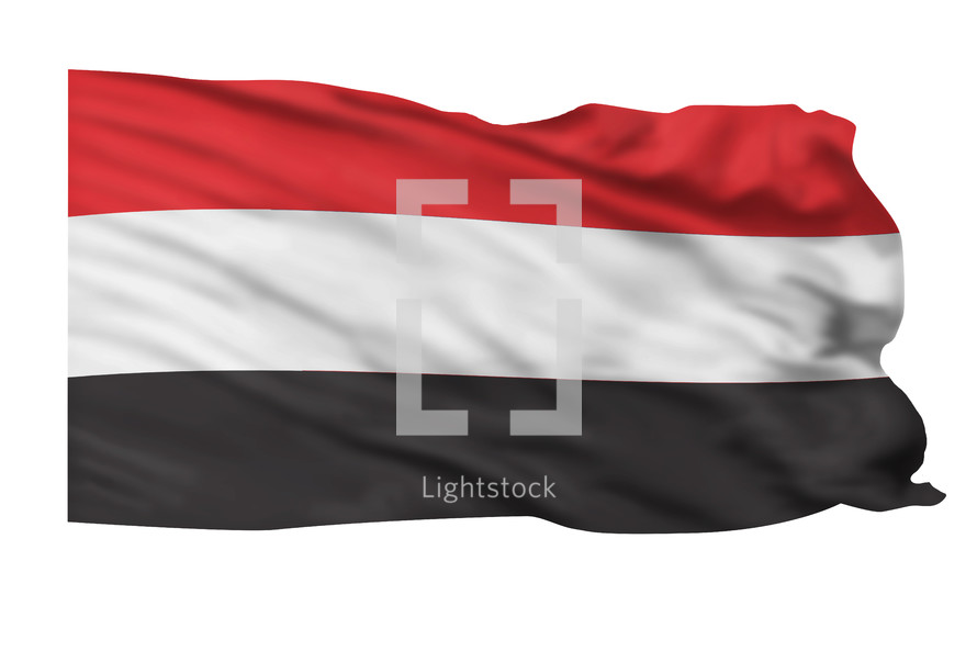 Flag of Yemen.