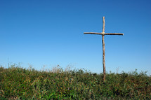 rustic wood cross 