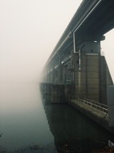 fog and bridge 