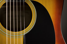 strings on a guitar 