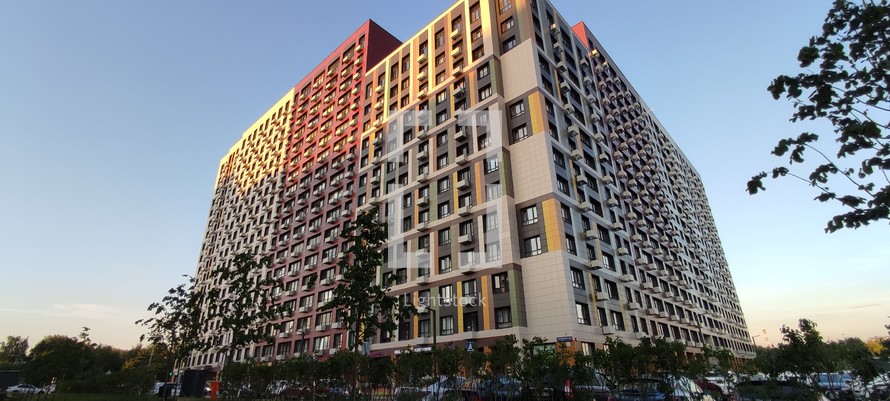 modern apartment building 