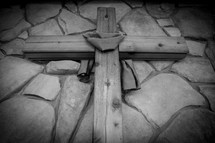 shroud on a cross 