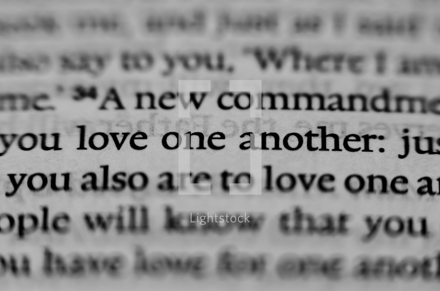 Love one another 