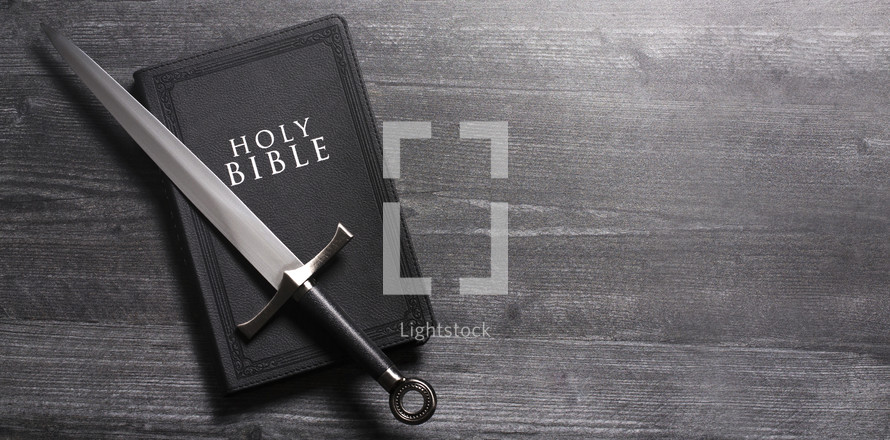 sword on a Bible 