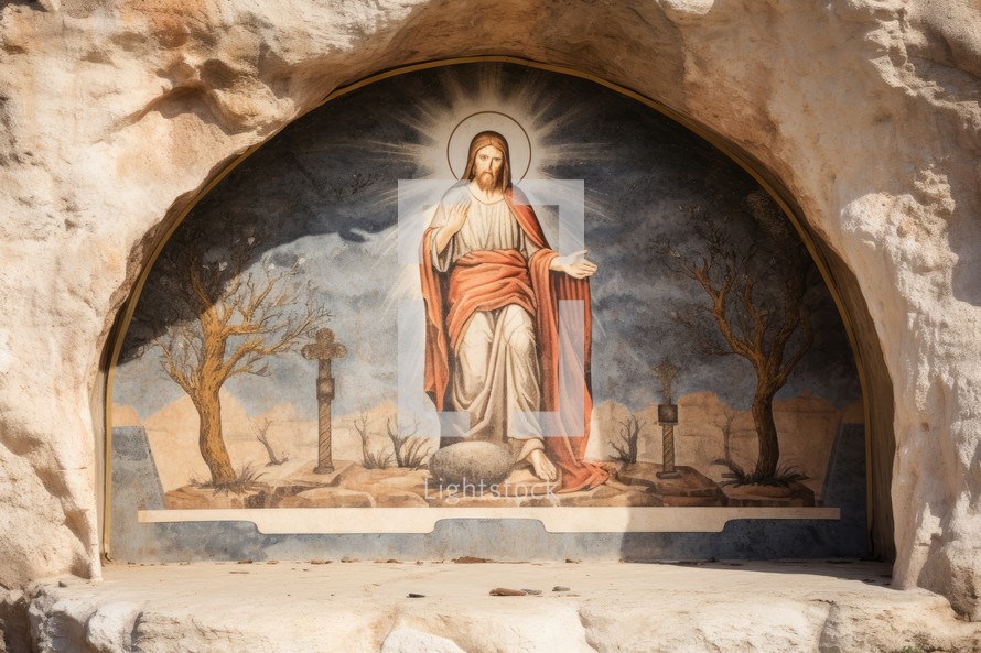 Mosaic of Jesus Chris