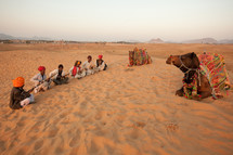 nomads and camels 