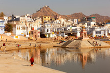 town of Pushkar, India 