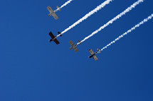 planes at an air show