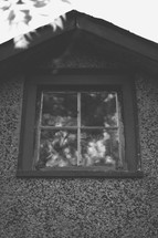 old window on a house 