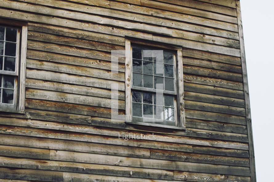 Old mill windows