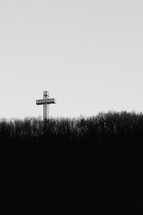 large metal cross