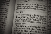 faith - Bible verse