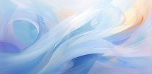 Abstract blue background with smooth lines in it. Vector illustration.