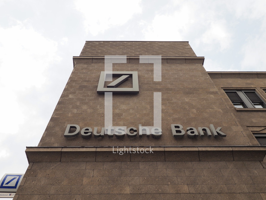 KOELN, GERMANY - CIRCA AUGUST 2019: Deutsche Bank
