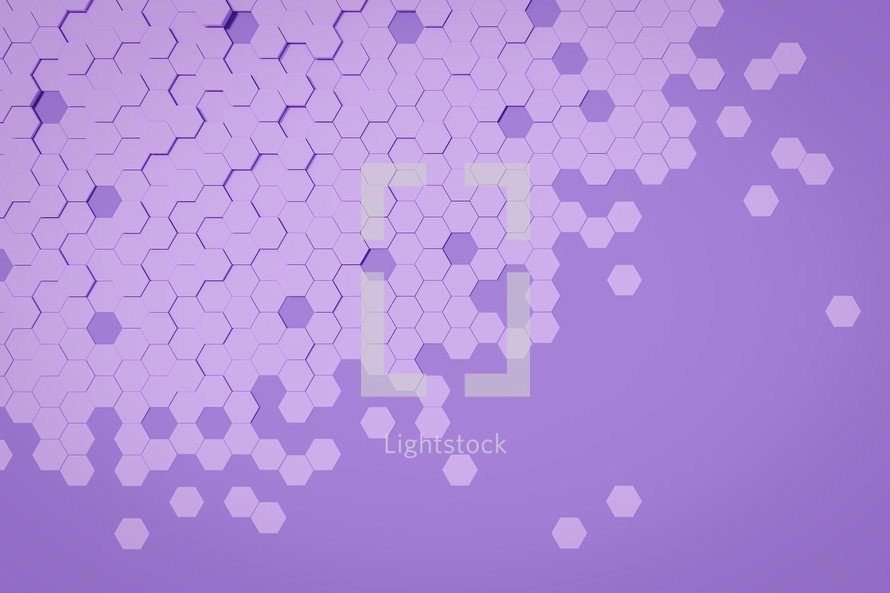 purple hexagon background 