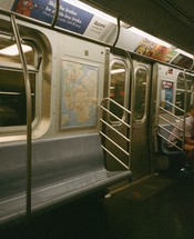 subway train interior 