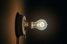 lightbulb closeup