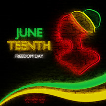 June Teenth Freedom Day 