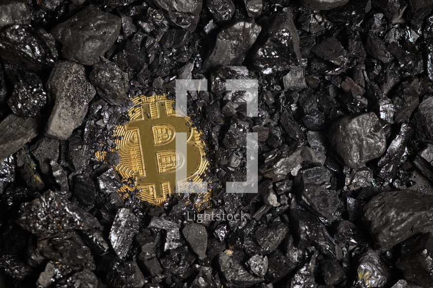 Construction site cryptocurrency mining Bitcoin