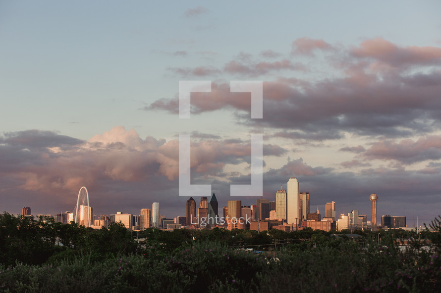 Dallas skyline 