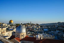 Dome of the Rock in Jerusalem at Sunset