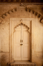 door to a temple in India 
