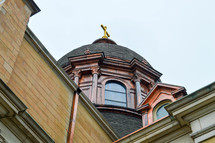dome with cross
