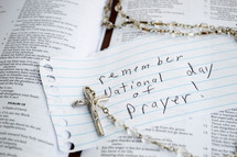 remember National Day of Prayer