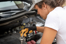 female mechanic 